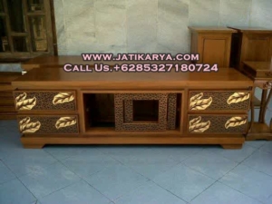 Bufet Kayu Jati Minimalis