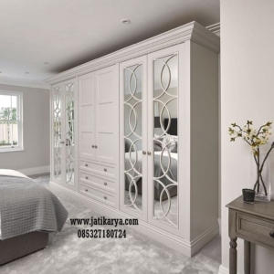 Lemari Pakaian Minimalis Modern Jepara