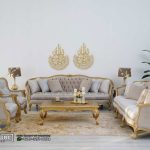 Sofa Lois Jati Ukiran Modern Minimalis