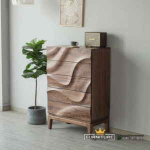Drawer Minimalis 6 Laci Jati