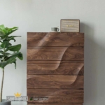 Drawer Minimalis 6 Laci Jati