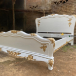 New Tempat Tidur Jati Ukiran Mewah