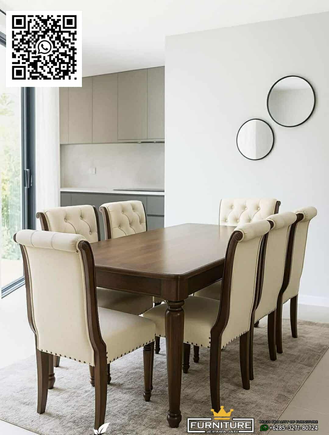 Kursi Meja Makan Jati Terbaru