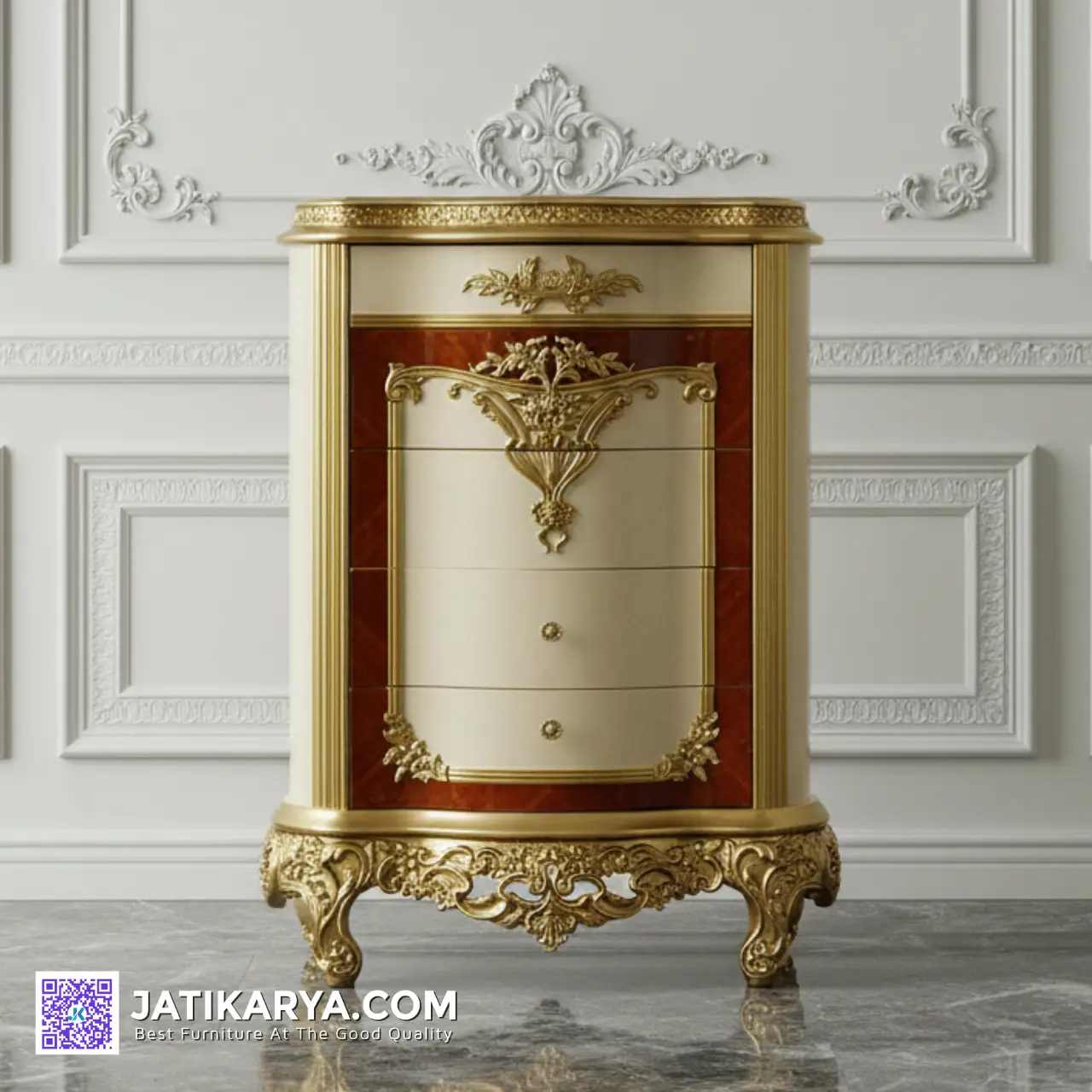 Lemari Penyimpanan Laci Klasik Gold Modern, Furniture Custom Hotel, Furniture Hotel Jakarta, furniture klasik jepara, furniture mewah, Furniture Villa Jakarta, jati karya, Lemari Laci Hotel, Lemari Laci Jati, Lemari Laci Jepara, Lemari Laci Klasik, Lemari Laci Mewah, Lemari Laci Ukir, Nakas Hotel
