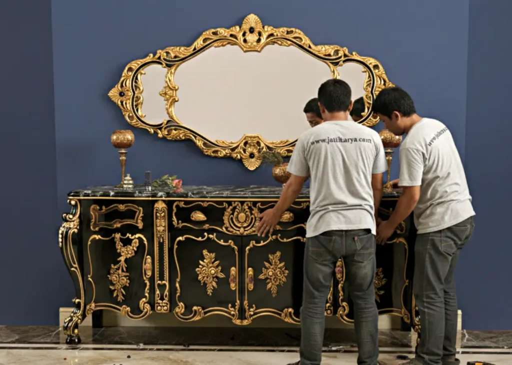 Pemasangan Bufet Klasik Mewah Jakarta Luxury