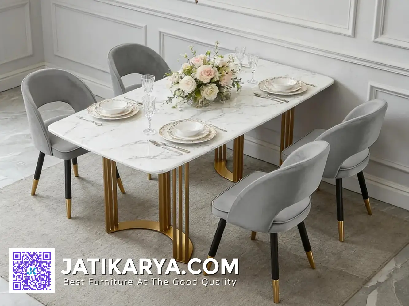 Set Meja Makan Modern Mewah Kaki Stainless Minimalis Jepara Set Meja Makan Modern Mewah Kaki Stainless Minimalis Jepara, Desain Meja Makan Mewah, Gambar Meja Makan Mewah, kursi makan mewah, Kursi Makan Mewah Minimalis, Kursi Makan Terbaru, Kursi Meja Makan Mewah, Meja Makan Kursi 4, Meja Makan Kursi 6, Meja Makan Kursi 8, Meja Makan Marmer, Meja Makan Marmer Mewah, Meja Makan Mewah, Meja Makan Mewah Jepara, Meja Makan Mewah Modern, Meja Makan Mewah Terbaru, Meja Makan Set, meja makan terbaru, ruang dapur, ruang makan, Set Meja Makan