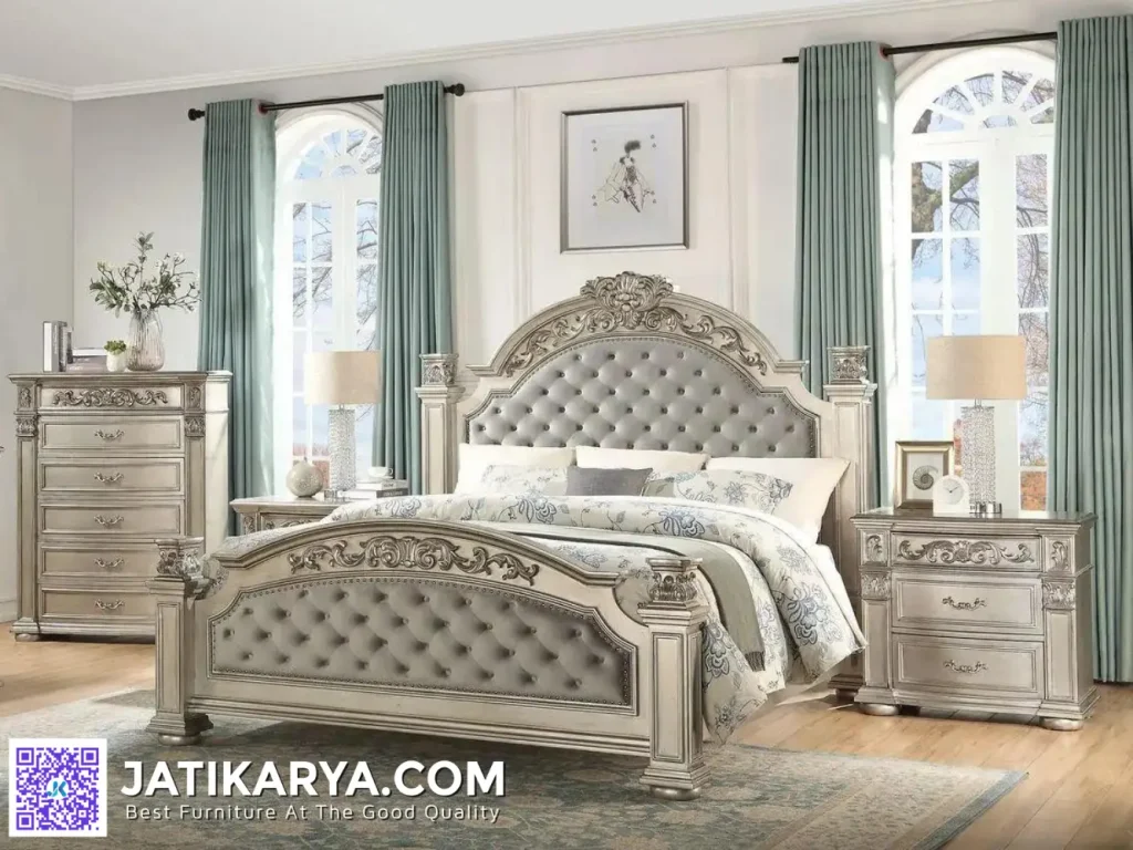 Set Tempat Tidur Modern Jepara Terbaru, Bedroom Set Classic, Desain Kamar Klasik, desain tempat tidur mewah, Interior Kamar Klasik, Kamar Set Mewah, model tempat tidur mewah, ruang kamar, Tempat Tidur Aesthetic, tempat tidur klasik, tempat tidur mewah, tempat tidur minimalis, tempat tidur modern, Tempat Tidur Pengantin, Tempat Tidur Sultan, Tempat Tidur Ukir Jepara