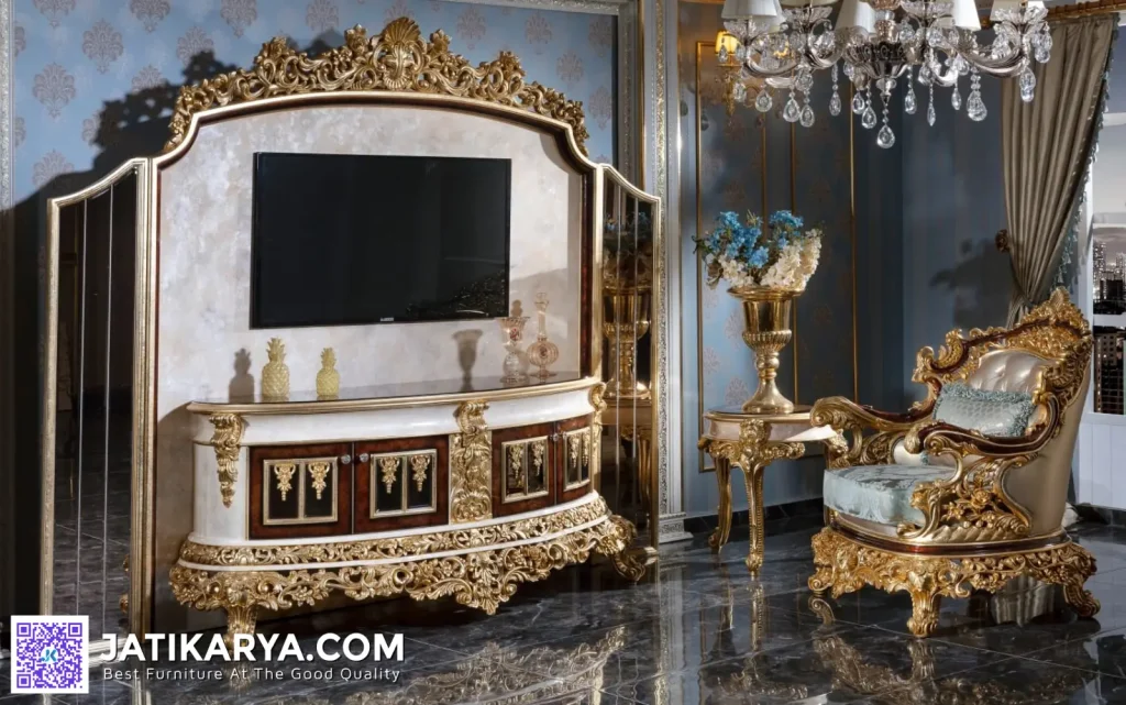 Set Bufet TV Jepara Klasik Mewah Sofa Ukir Goldleafy, bufet tv, Bufet Tv Hias, bufet tv kaca, Bufet Tv Kayu Jati, Bufet Tv Klasik, Bufet Tv Mewah, bufet tv minimalis, Bufet Tv Terbaru, bufet tv ukir jepara, Lemari Hias Klasik, lemari hias minimalis, Lemari TV Hias Klasik, Lemari Tv Kayu Jati, Lemari TV Klasik, Meja TV Klasik, Meja Tv Minimalis