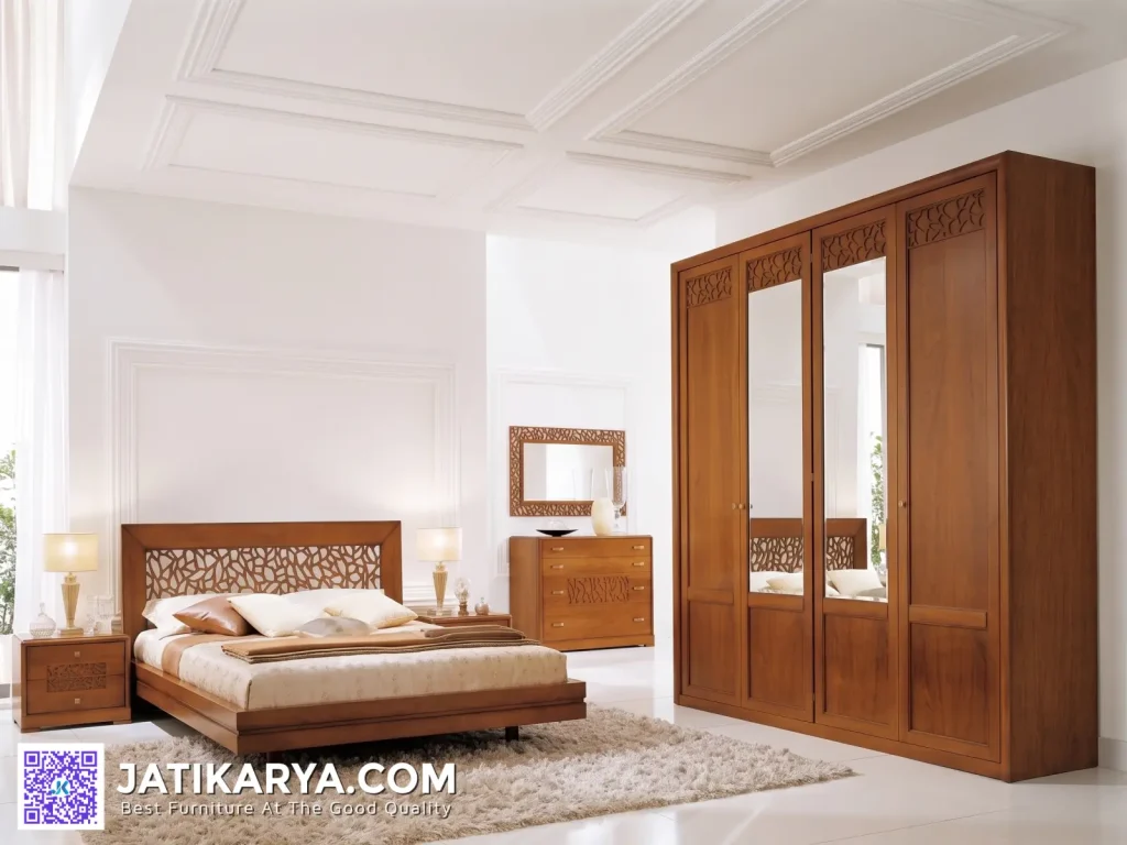 Model Tempat Tidur Minimalis Dipan Kayu Jati Jepara Terbaru
