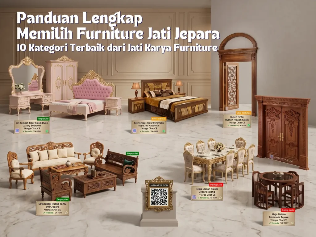 10 Kategori Terbaik dari Jati Karya Furniture