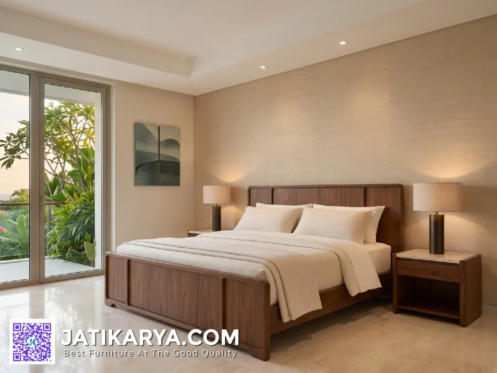 Grosir Tempat Tidur Villa Kayu Jati Asli Kualitas Ekspor Harga Distributor