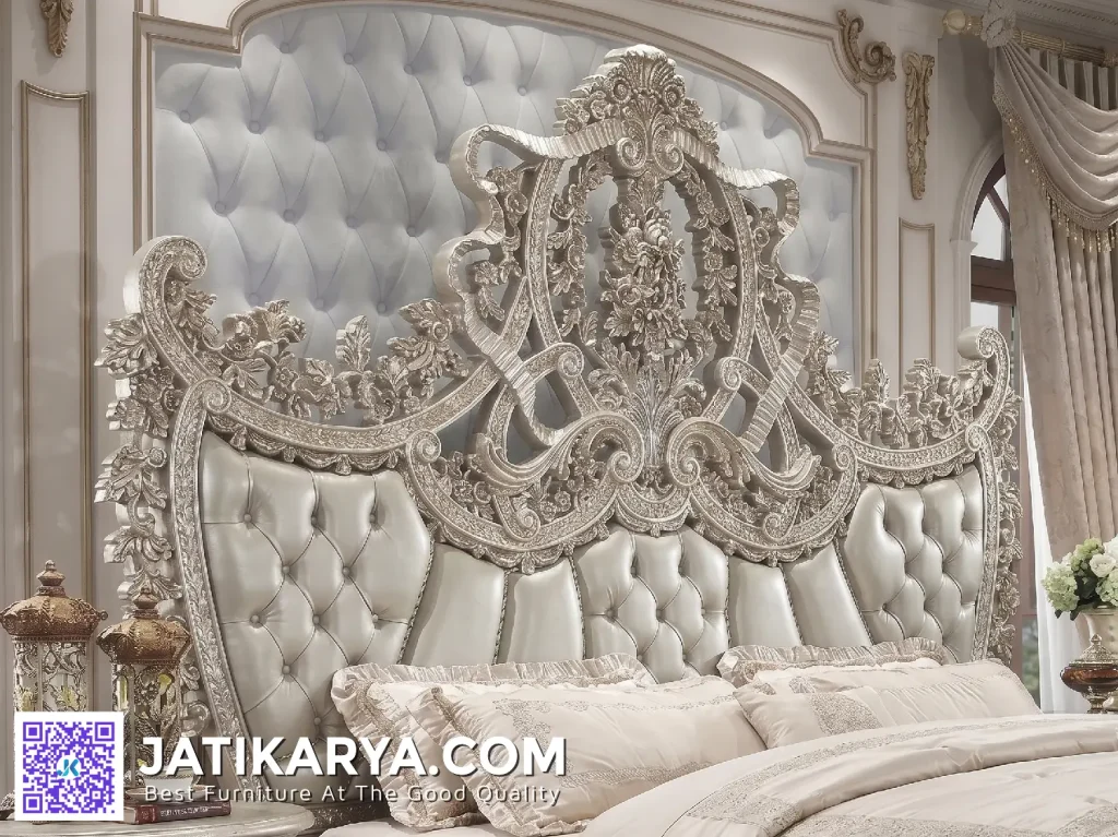 Headboard Bedroom Starlite Silver Mewah Jati Karya