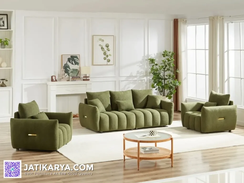 Sofa Ruang Tamu Minimalis Mewah Fabric