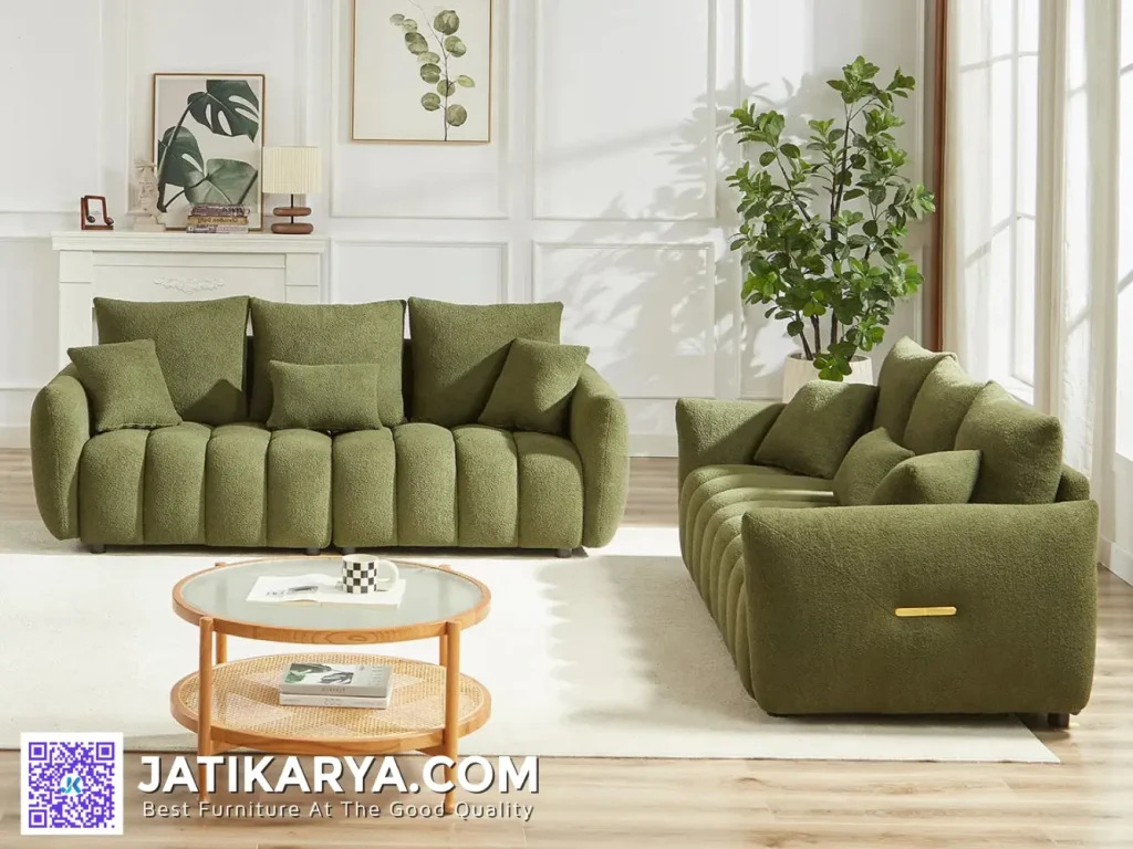 Sofa Ruang Tamu Minimalis Modern Fabric