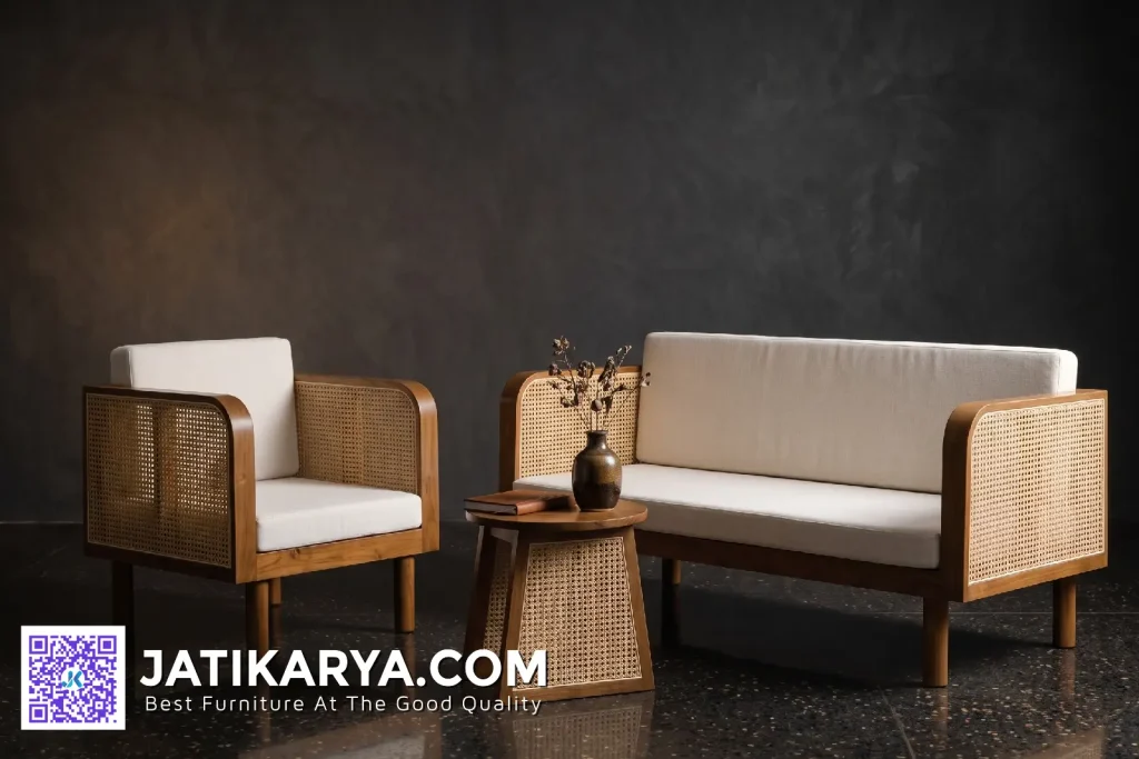 Set Kursi Sofa Tamu Minimalis Jepara