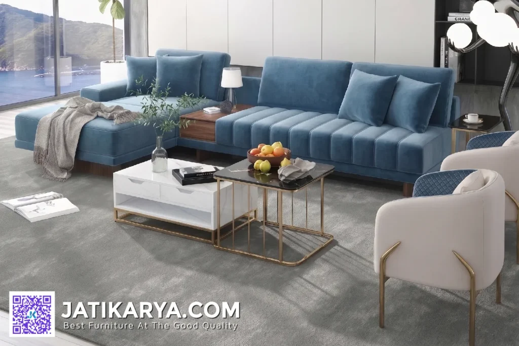 Jual Sofa Tamu Stainless Mewah Modern Living Room Design