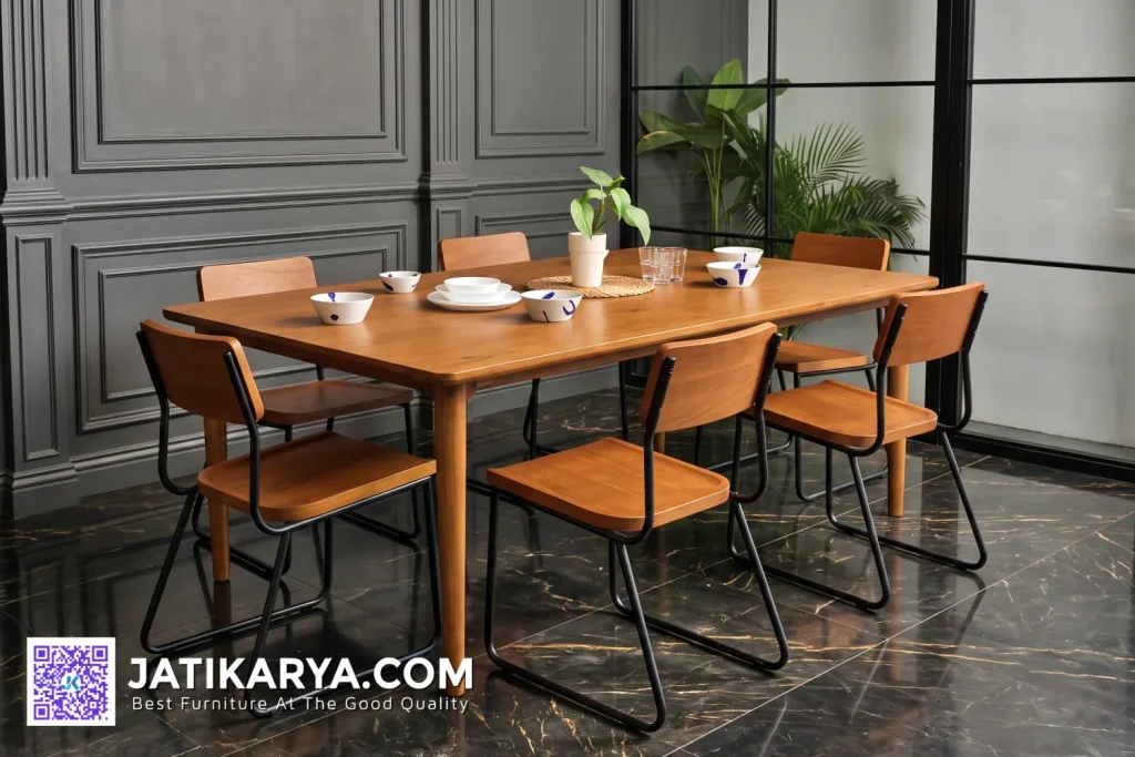 Model Meja Kursi Makan Industrial Cafe dan Resto Model Meja Kursi Makan Industrial Cafe dan Resto